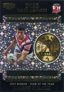 2023 NRL Traders Elite - 2022 Dally M Awards Priority #DM03 Joseph Suaalii Front